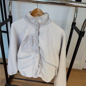 Free People Fleece Bomber